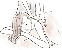 女性スタッフに施術してほしい